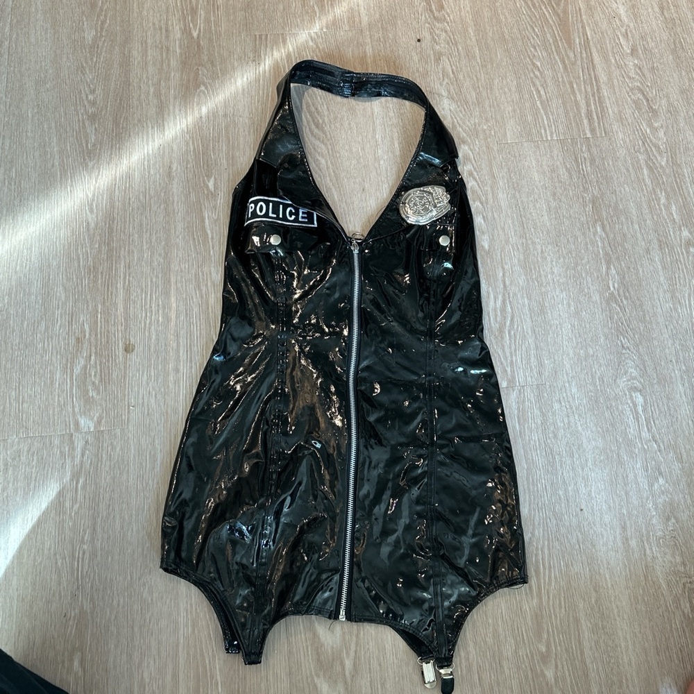 Spirit Shiny Black Costume Dress